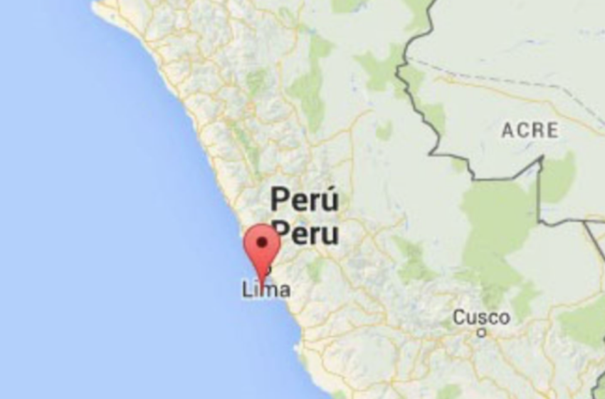  Un sismo de magnitud 4.0 remeció la región Lima esta tarde