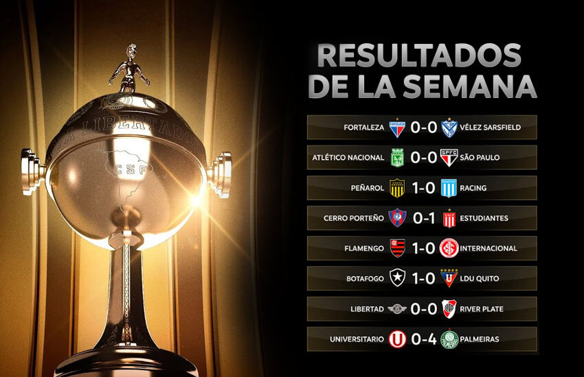  Copa Libertadores 2025: Estos son los resultados de los partidos de ida de los octavos de final