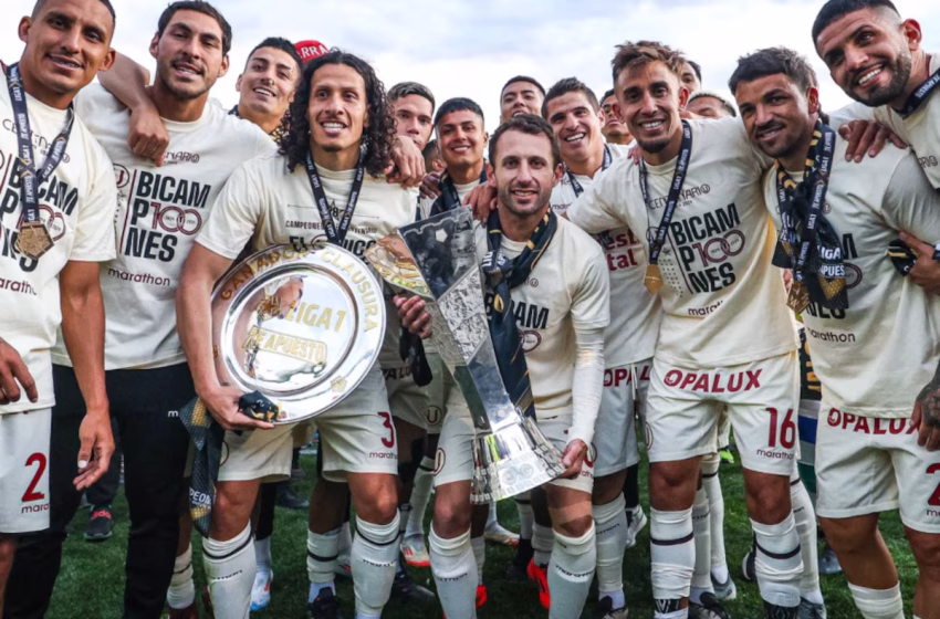  Universitario de Deportes vence 2-1 a ADT de Tarma y se consagra tricampeón de la Liga 1