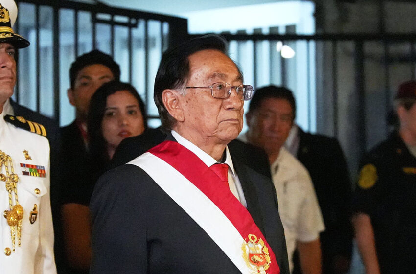 ¿Quién es el presidente actual del Perú?