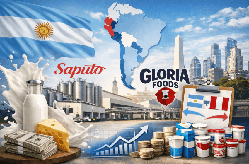  El Grupo Gloria consolida su expansión en el sector lácteo de Argentina