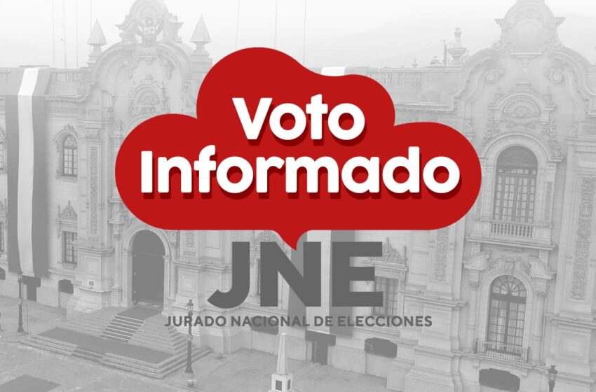  Voto Informado: la plataforma oficial del JNE que te ayuda a decidir mejor en las elecciones