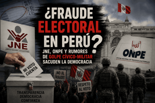 Fraude electoral Perú 2026