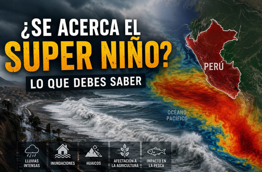  ¿Se acerca el Super Niño? Lo que se sabe sobre el fenómeno climático que podría impactar a Perú